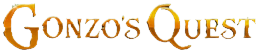 Игровой автомат Gonzo's Quest, логотип слота